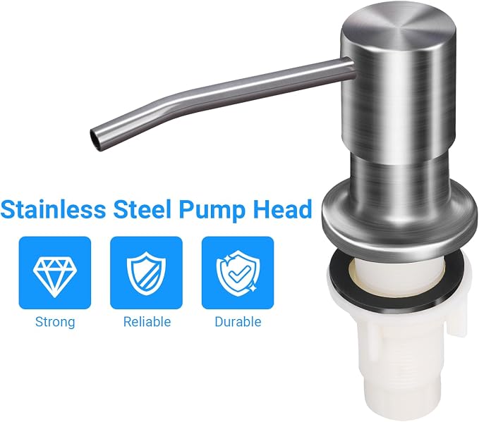 Soap Dispenser Kitchen Sink, Sink Soap Dispenser, Dish Soap Dispenser Pump - Image 3