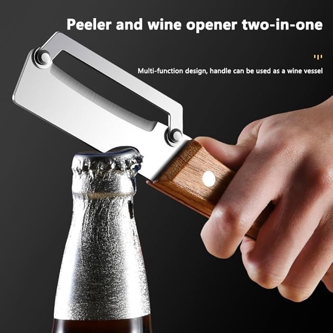 2PCS Multifunctional Vegetable Peeler, 2-in-1 Multifunctional Stainless Steel - Image 2