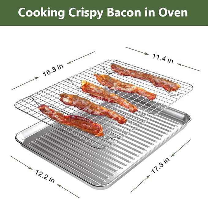 ROTTAY Baking Sheet, Half Sheet Pan - Image 3