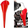 Long-Neck Oil Funnel for Automotive – Multi-Function Plastic Funnel for Oil by Cartisen