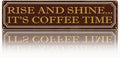 Coffee Time Metal Tin Signs, Coffees Lover Home Decor by Unknown