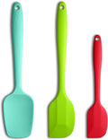 Silicone Spatula 3‑Piece Set Heat Resistant 600°F Non‑Stick Rubber Spatulas by ALLWIN-HOUSEWARE