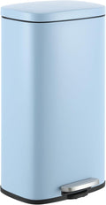 happimess HPM1011G Curtis 8-Gallon Step-Open Trash Can, Fingerprint Resistant by Happimess