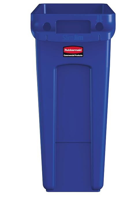 Rubbermaid Commercial Products Slim Jim Trash/Garbage Can - Image 2
