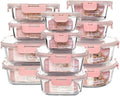 12-Pack Glass Storage Containers