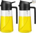 Aovdy Oil Sprayer for Cooking 16oz, 2 in 1 Olive Oil Dispenser and Oil Sprayer by AOVDY