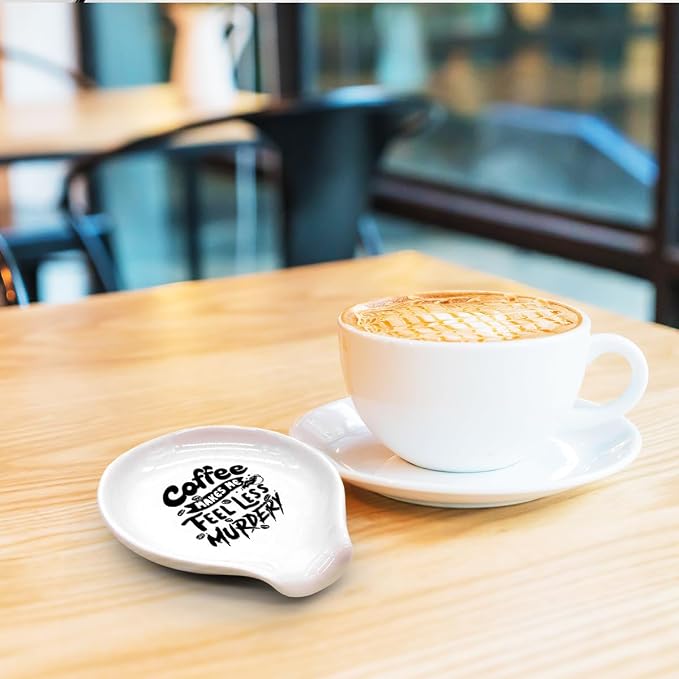 Funny Coffee Spoon Holder-Coffee Spoon Rest-Cafe Bar Station Accessories-Coffee - Image 7