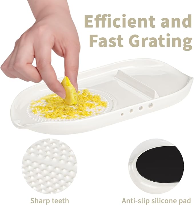 WhiteRhino 4 in 1 Ceramic Garlic Grater - Image 4