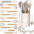 Silicone Cooking Utensils Set by AVGPD