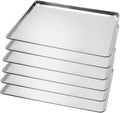 BIEAMA 6 Pack Full Size Baking Sheet Pan Aluminum Commercial Pan by BIEAMA
