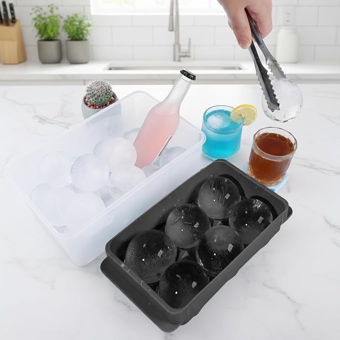 Large Ice Ball Maker Mold, 1.9" Round Ice Cube Mold - Image 5