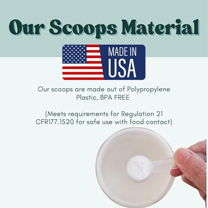 1/4 Cup Long Handle Plastic Measuring Scoop - Image 7