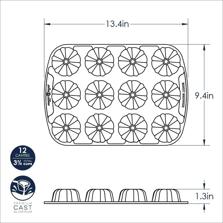 Nordic Ware Brownie Bundt Pan
