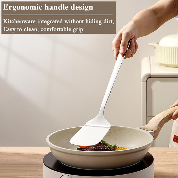 Berglander Stainless Steel Spatulas Set 3pcs, Metal Spatula - Image 4