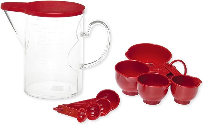 Measuring Cups and Measuring Spoons Set of 10 Pieces, Supreme Housewares - Image 3
