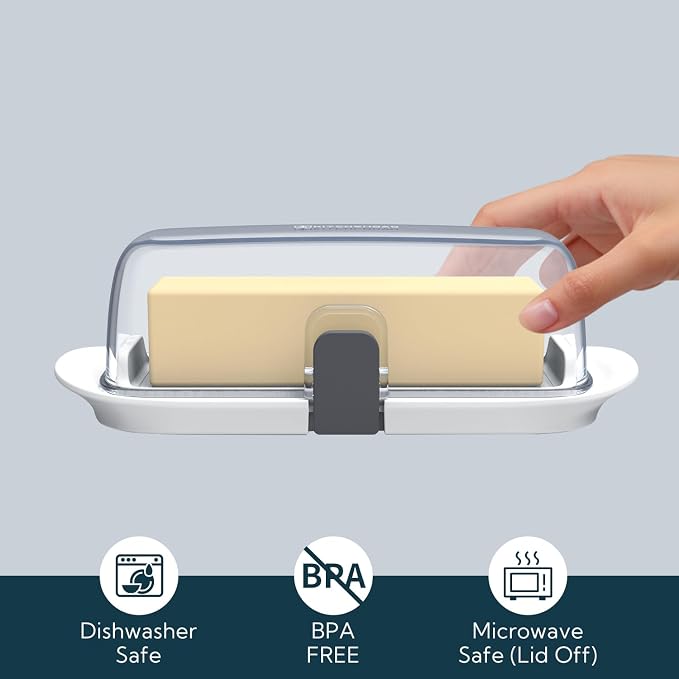 KITCHENDAO One-handed Airtight Butter Dish - Image 7