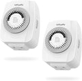 TiFFCOFiO Indoor Mechanical Outlet Timer, 3 Prong Timers by TiFFCOFiO