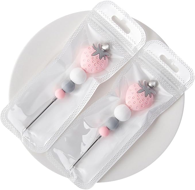 Icing Pin, Scriber Needle for Cake Decorating Strawberry Beaded Cookie - Image 3
