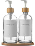 MaisoNovo Glass Dish Soap Dispenser by MaisoNovo-TheArtofSustainableLiving