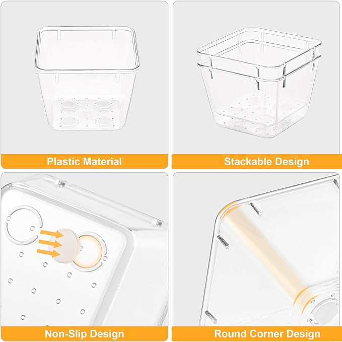 SMARTAKE 13-Piece Drawer Organizers - Image 5