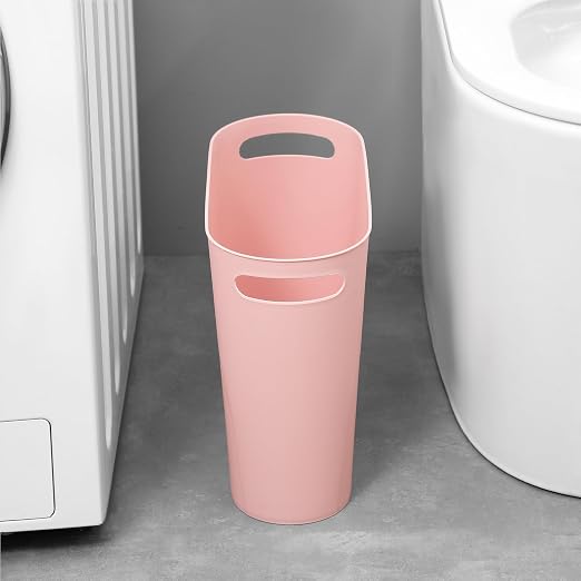 rejomiik Small Trash Can, 3.5 Gallon Slim Garbage Can Plastic Waste Basket - Image 5