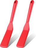 Zopeal 2 Pieces Crepe Spatula Silicone Narrow Skinny Flipper Long Heat by Zopeal