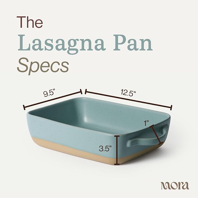 Mora Ceramic Baking Dish with Handles - Image 2