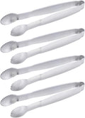 HINMAY Sugar Tongs 4-Inch Mini Serving Tongs Stainless Steel Appetizer Tongs by HINMAY