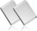 Stainless Steel Baking Sheet Set of 2, Deedro Cookie Sheet Metal Baking Pan by Deedro