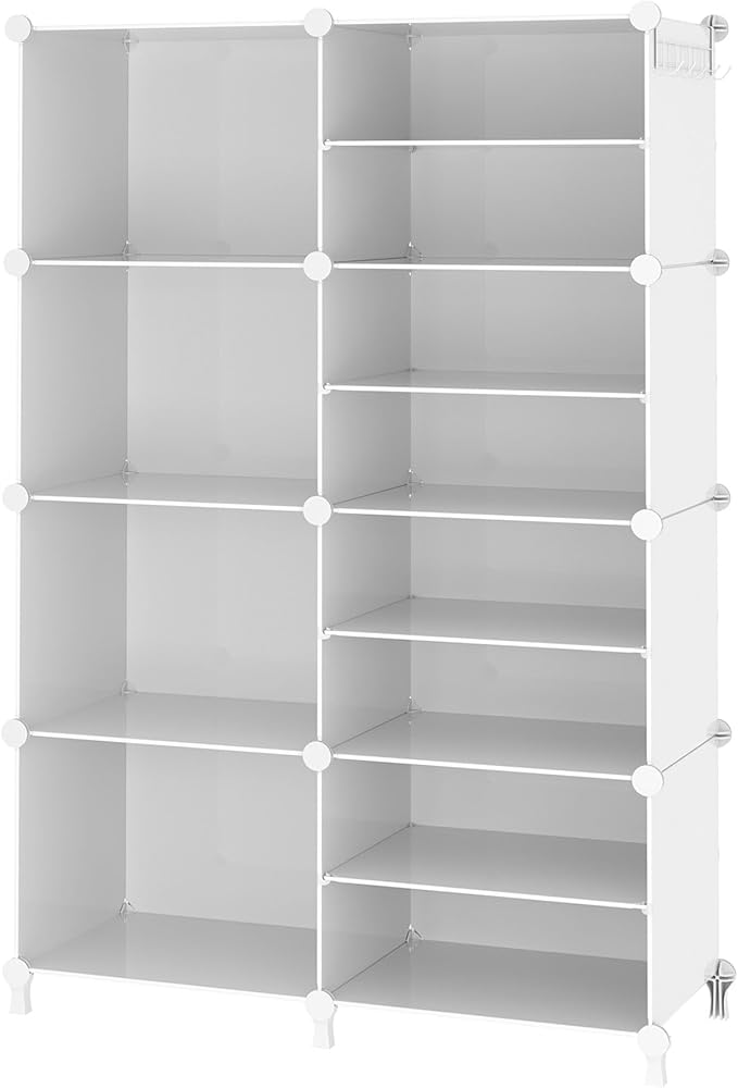 AWTATOS Closet Organizer 8 Cube Storage Shelves Closet Clothes Organizers and by AWTATOS