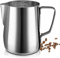 SIKEMAY Milk Frothing Pitcher Cup, 32oz/900ML Milk Frother Cup Stainless Steel by SIKEMAY