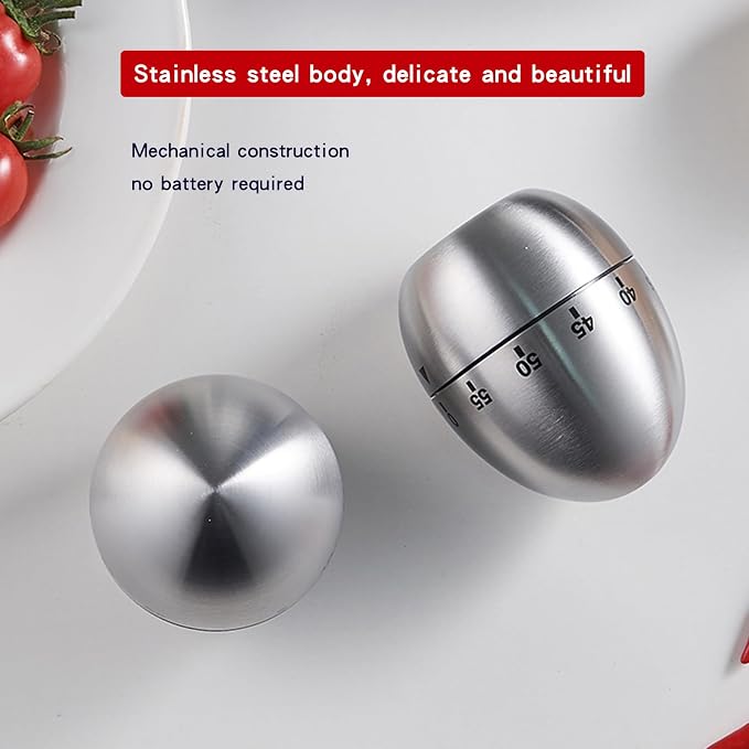60 Minute Egg Timer, Kitchen Timers - Image 3