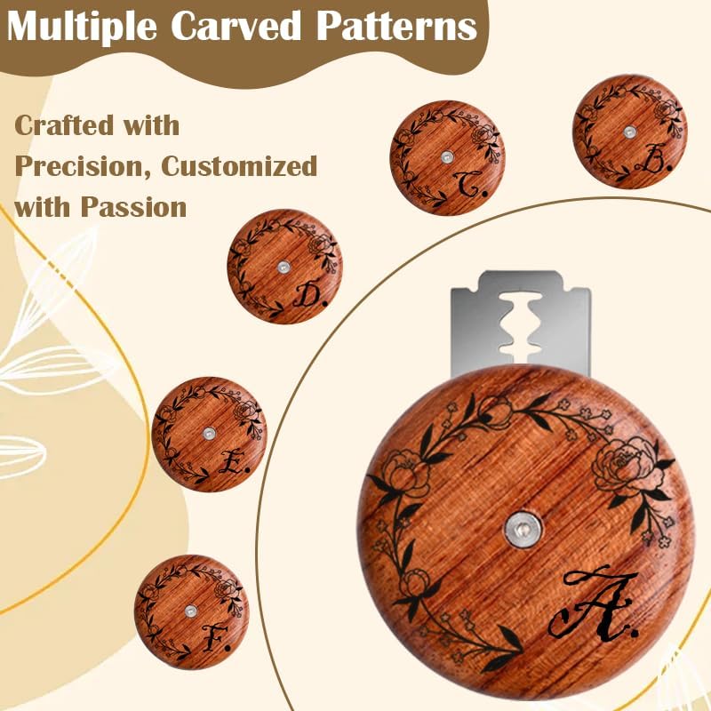 Personalized Bread Lame Sourdough Scorer - 5 Blades & A-Red Pouch