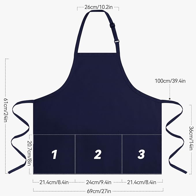 NLUS Kitchen Cooking Apron - Image 2