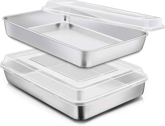 E-far Stainless Steel Baking Pan by E-far