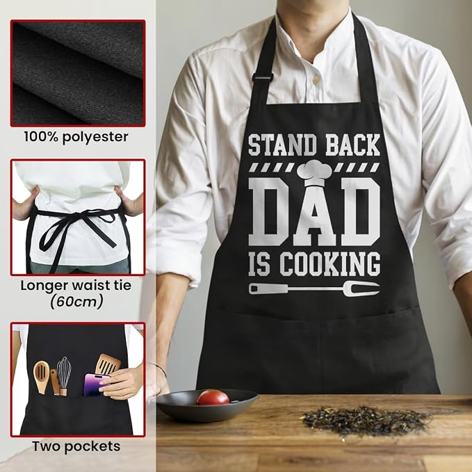 SANDJEST Funny Mens Aprons - Image 2