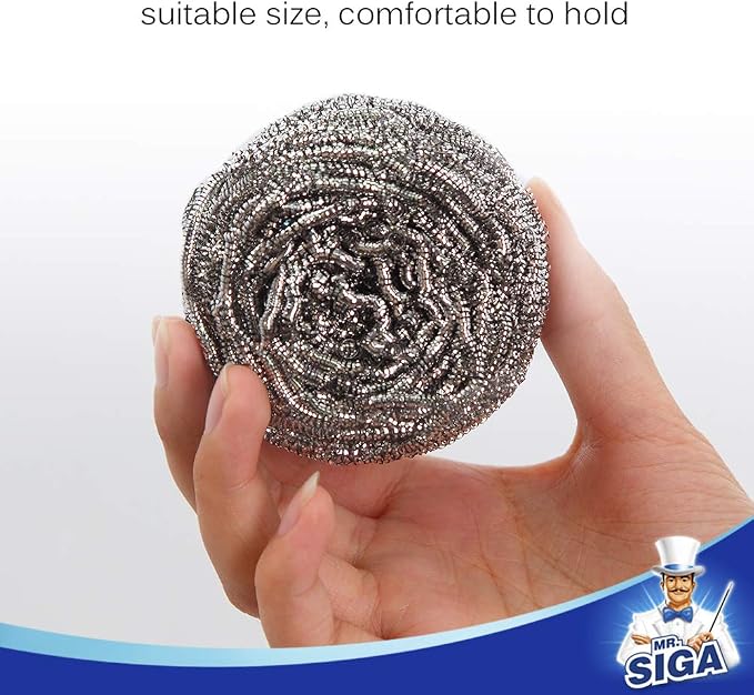 MR.SIGA Stainless Steel Scourer - Image 7