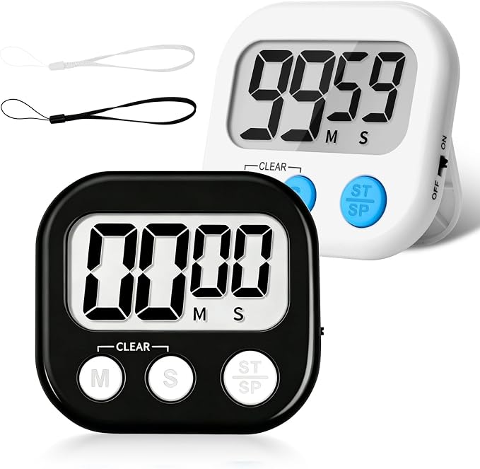 ZILLEEN Classroom Timer for Kids Teachers 2 Pack Digital Timers by ZILLEEN