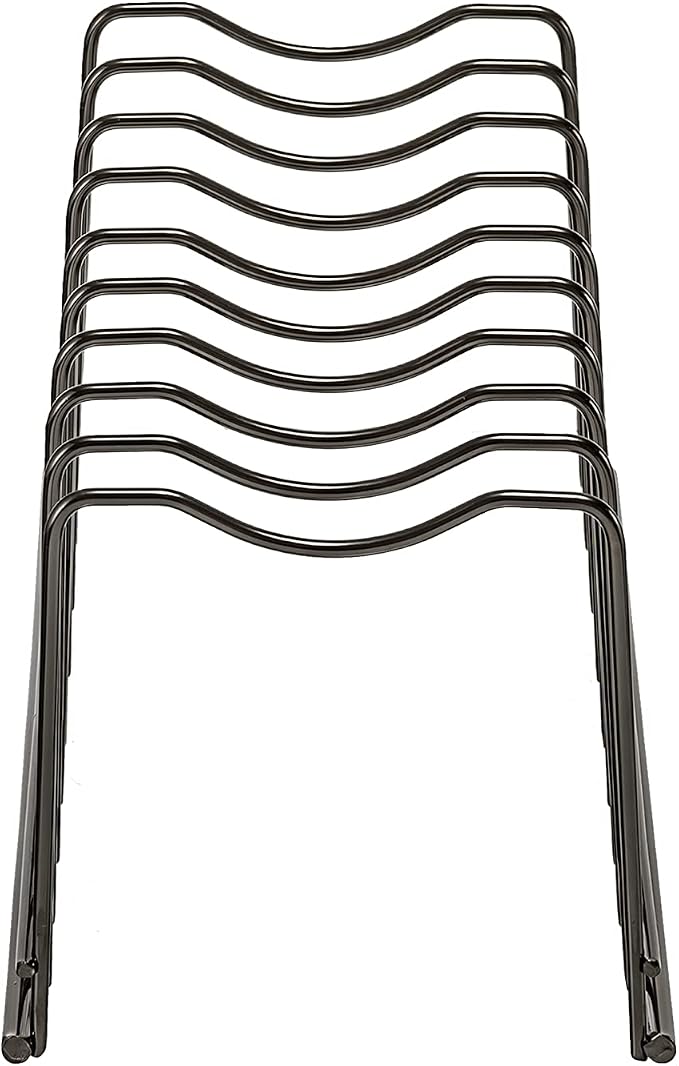 Pot Lid Organizer, Stainless Steel Pot Lid Storage Rack Holder, Cutting Board - Image 9