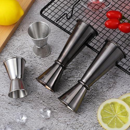 304 Stainless Steel Cocktail Jigger Set 15/30ml and 30/60ml