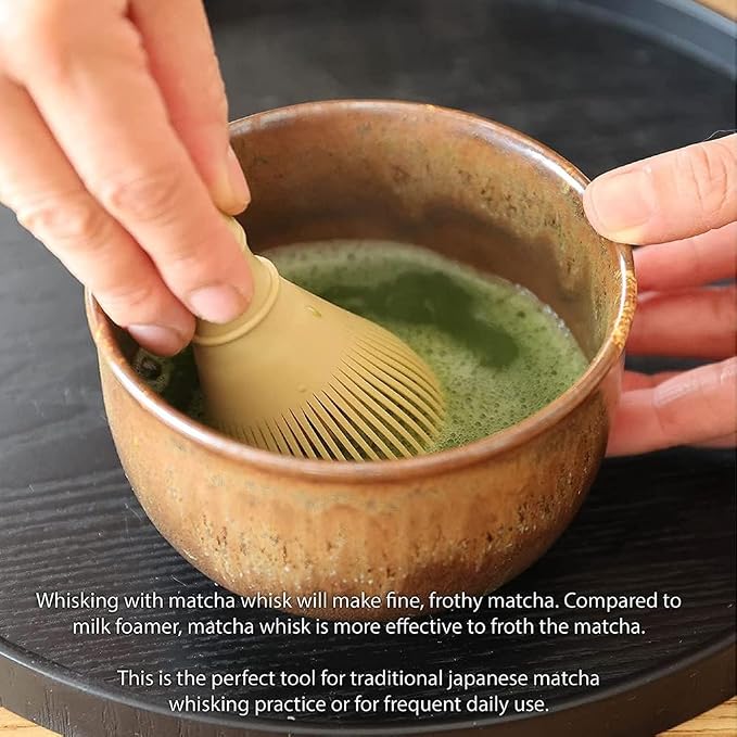 Matcha Whisk, PP Resin Matcha Stirrer, Traditional Handcrafted Japanese Matcha - Image 6