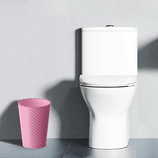 Lysam Bathroom Trash Can, 3 Pack 1.8 Gallons Small Trash Can - Image 2