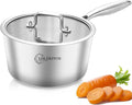 LOLYKITCh Tri-Ply 3 QT Stainless Steel Saucepan by LolyKitch