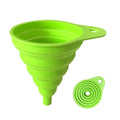 Funnels for Kitchen Use, Food Grade Silicone Collapsible Kitchen Funnel by ANNIOCA