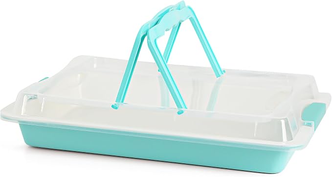 Sheet Cake Pan with Lid, Non-Stick Ceramic Coating Baking Pan, Oven Safe 450°F - Image 8