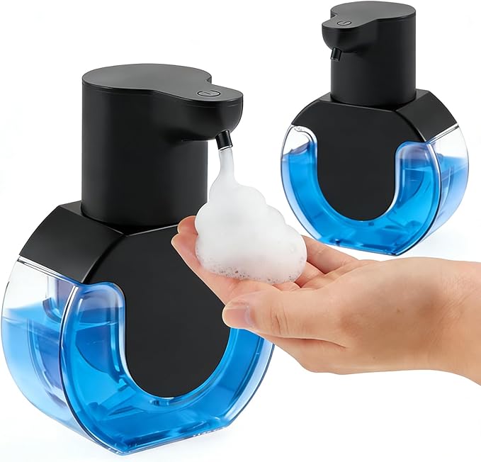 2Pack Automatic Soap Dispenser Touchless, Rechargeable Foaming Soap Dispenser by Unknown