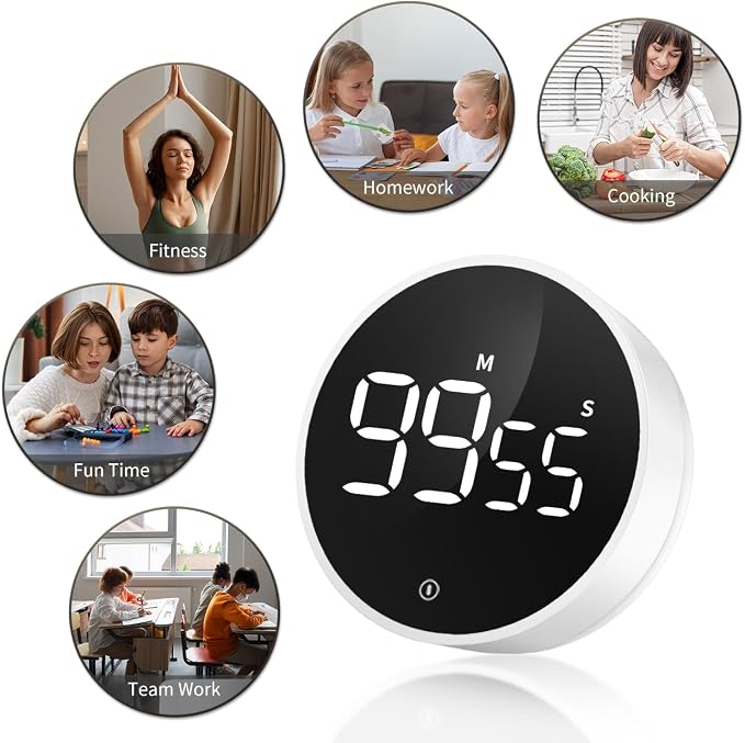 VOCOO Digital Kitchen Timer - Image 8
