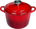 Flavehc Dutch Oven Pot with Lid 1.8 qt Cast Iron Dutch Oven by FLAVEHC