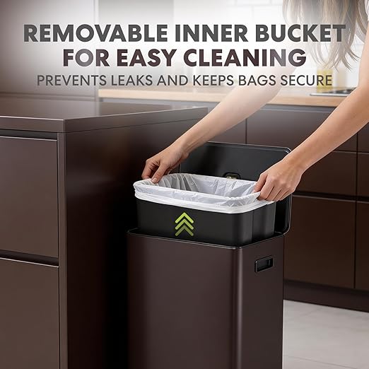 SIMPLI-Magic Infinity Edge 60L / 16 Gallon Kitchen Trash Can - Image 6