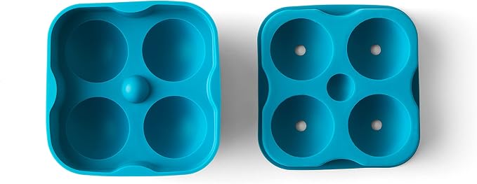 Houdini Large Sphere Ice Tray Mold, Makes Four Ice Balls - Image 2